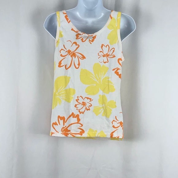 NY & Co. Cotton knit embellished tank top M - Picture 8 of 12